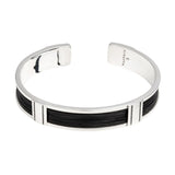 Pulsera con pelo de jirafa y plata